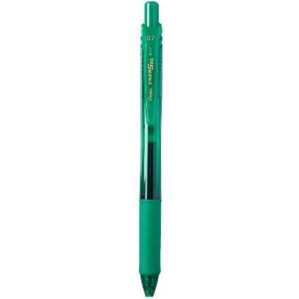 PENTEL BL107D EnerGel X Retractable Gel Roller Pen 0.7mm Green PENTEL BL107D EnerGel X Retractable Gel Roller Pen 0.7mm Green