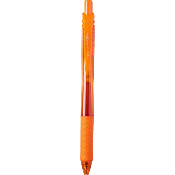 PENTEL BL107F EnerGel X Retractable Gel Roller Pen 0.7mm Orange PENTEL BL107F EnerGel X Retractable Gel Roller Pen 0.7mm Orange