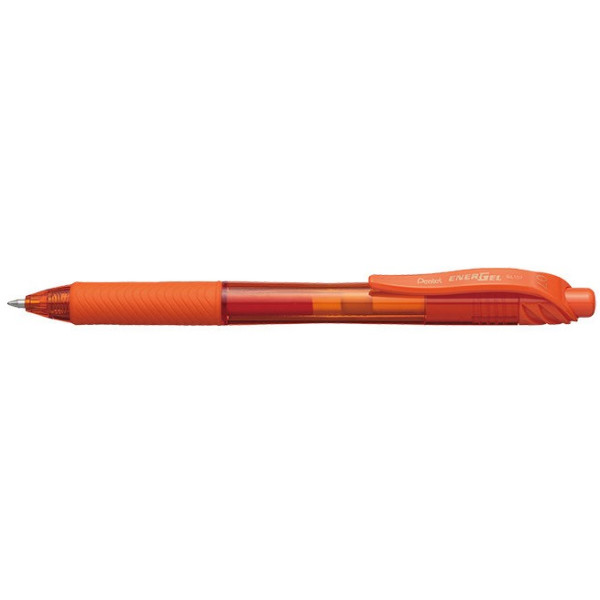 PENTEL BL107F EnerGel X Retractable Gel Roller Pen 0.7mm Orange PENTEL BL107F EnerGel X Retractable Gel Roller Pen 0.7mm Orange