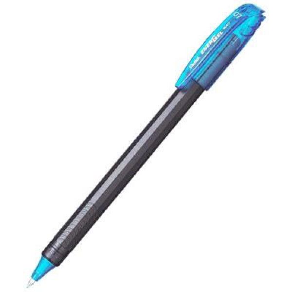 PENTEL BL417 EnerGel 0.7mm Metal Tip Gel Roller Ball Pen Light Blue PENTEL BL417 EnerGel 0.7mm Metal Tip Gel Roller Ball Pen Light Blue