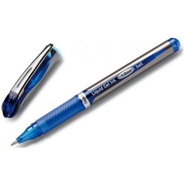 PENTEL BL60 EnerGel 1.0mm Metal Tip Gel Rollerball Pen Blue