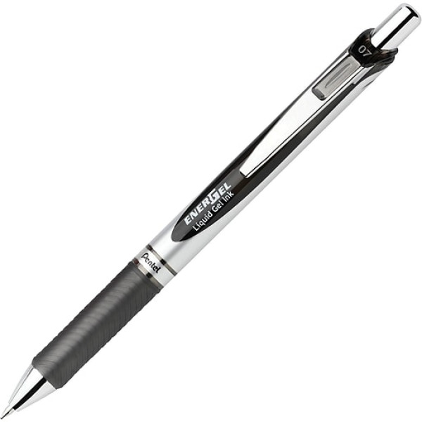 PENTEL BL77A EnerGel 0.7mm Retractable Gel Rollerball Pen Black