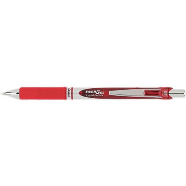 PENTEL BL77B EnerGel 0.7mm Retractable Gel Rollerball Pen Red PENTEL BL77B EnerGel 0.7mm Retractable Gel Rollerball Pen Red
