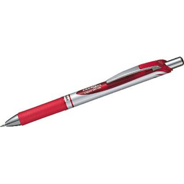 PENTEL BL77B EnerGel 0.7mm Retractable Gel Rollerball Pen Red PENTEL BL77B EnerGel 0.7mm Retractable Gel Rollerball Pen Red