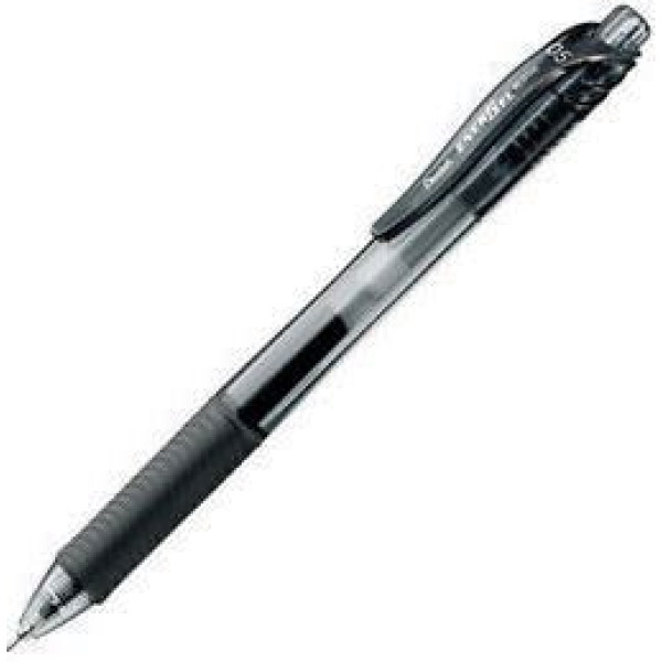 PENTEL BLN105A EnerGel X Retractable Gel Roller Pen 0.5mm Black