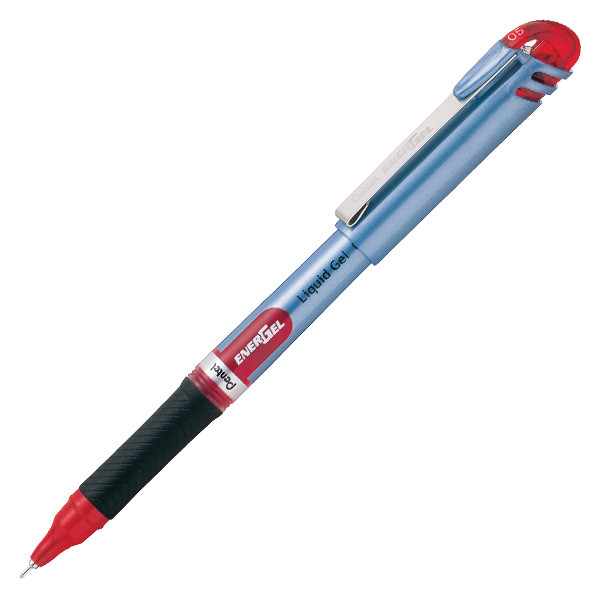 PENTEL BLN15B EnerGel 0.5mm Needle Tip Gel Rollerball Pen Red
