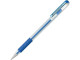 PENTEL Hybrid Gel Grip Roller Pen Blue Metallic