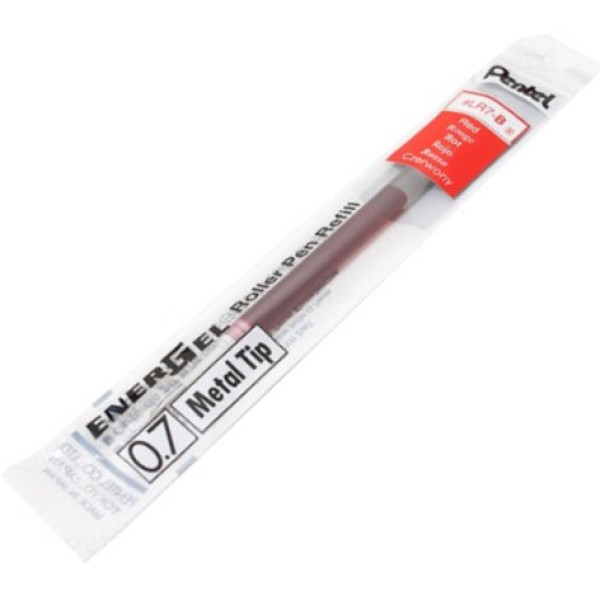 PENTEL LR7-B Gel Roller Ball Pen Refill 0.7mm Red