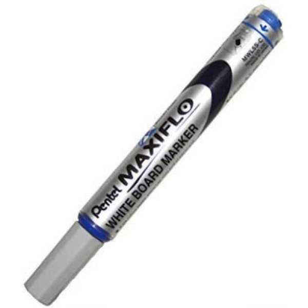 PENTEL Maxiflo Pump-it Whiteboard Marker Bullet Tip BLUE PENTEL Maxiflo Pump-it Whiteboard Marker Bullet Tip BLUE