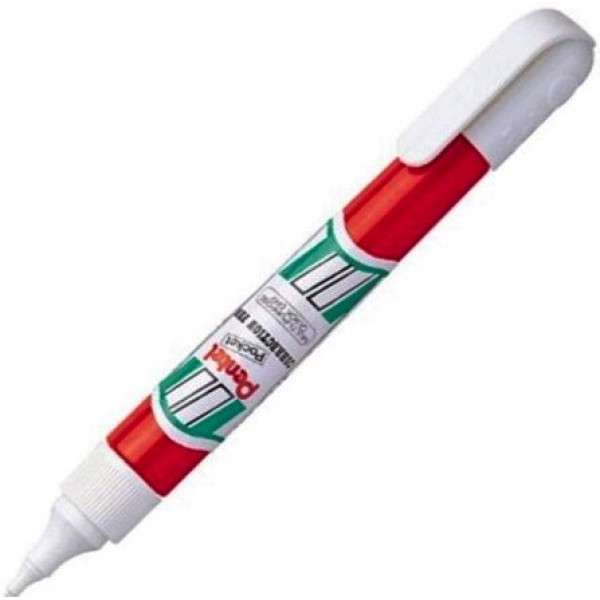 PENTEL ZLC21W Fine Plastic Point Correction Pen 7ml