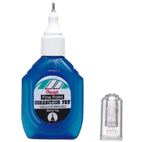 PENTEL ZL1S-6 Fine Point Correction Pen 18ml