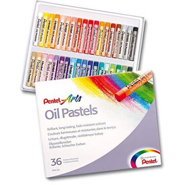 PENTEL Oil Pastels 36's PENTEL Oil Pastels 36's