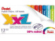 PENTEL XXL Oil Pastels 12 Colour Set