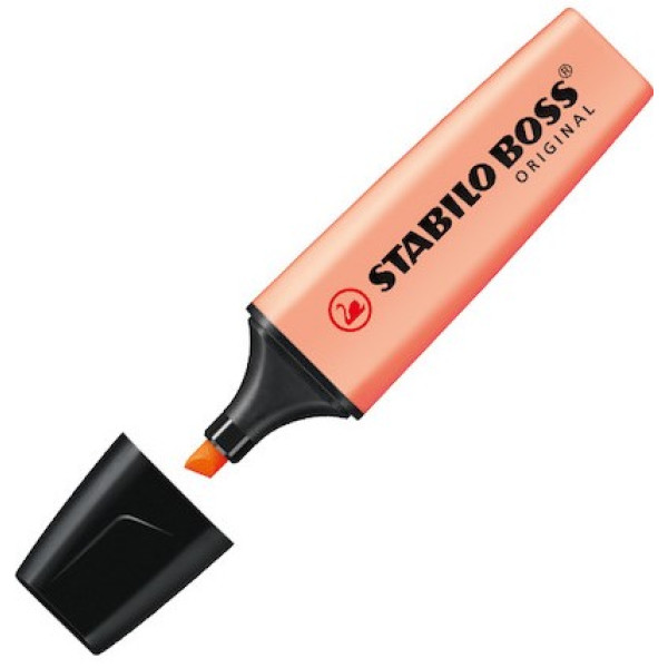 STABILO Boss Pastel Highlighter - Peach STABILO Boss Pastel Highlighter - Peach