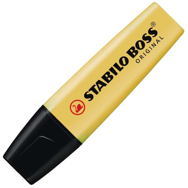 STABILO Boss Pastel Highlighter - Yellow STABILO Boss Pastel Highlighter - Yellow
