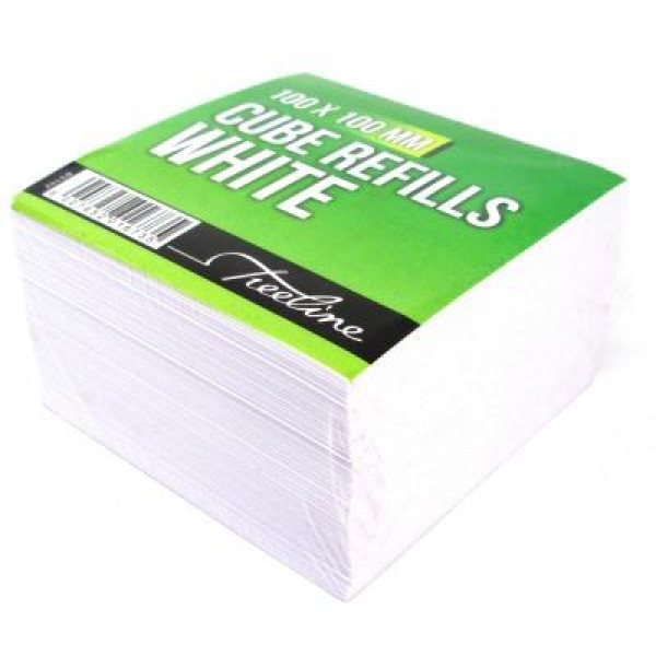 TREELINE Memo Cube Refill - White