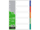 TREELINE A4 Divider PVC Numbered Index 1 to 5 - Printed