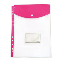TREELINE A4 Filing Carry Folder with Stud Hot Pink TREELINE A4 Filing Carry Folder with Stud Hot Pink