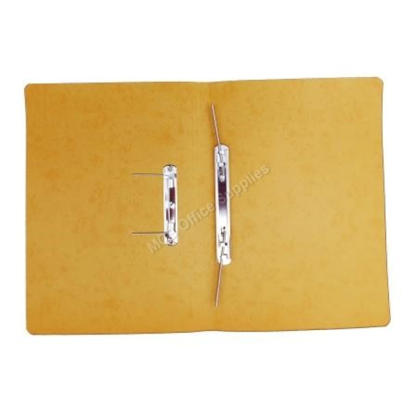 DONAU Accessible File 360gsm Board - Yellow (Pack 2)