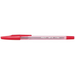 PILOT BPS Ballpoint Pen FINE - Red Close-up of PILOT BPS Ballpoint Pen FINE - Red