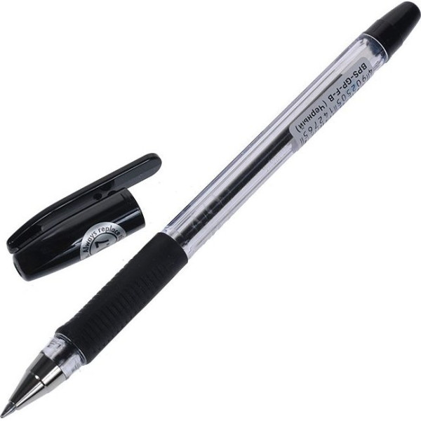 Pilot BPS Grip Ballpoint Pen Medium Black