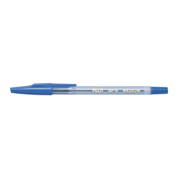 PILOT BPS Ballpoint Pen MEDIUM - Blue Close-Up Close-up of PILOT BPS Ballpoint Pen MEDIUM - Blue