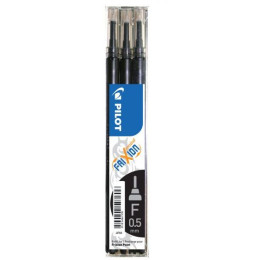 PILOT Frixion Fine Tip Erasable Pen Refills Black - 3 Pack