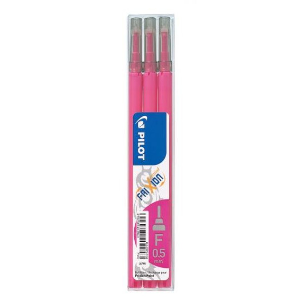 PILOT Frixion Fine Tip Erasable Pen Refills Pink - 3 Pack PILOT Frixion Fine Tip Erasable Pen Refills Pink - 3 Pack