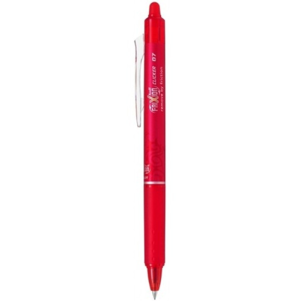 PILOT FriXion Clicker Erasable Roller Ball Pen 0.7mm Red PILOT FriXion Clicker Erasable Roller Ball Pen 0.7mm Red