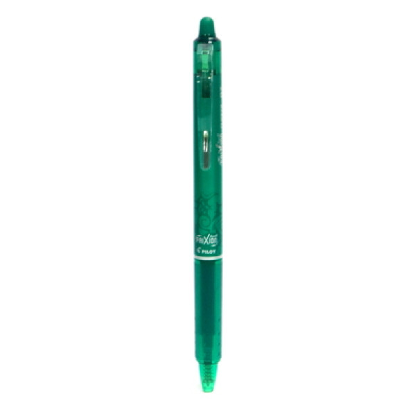 PILOT FriXion Clicker Erasable Roller Ball Pen 0.7mm Green PILOT FriXion Clicker Erasable Roller Ball Pen 0.7mm Green