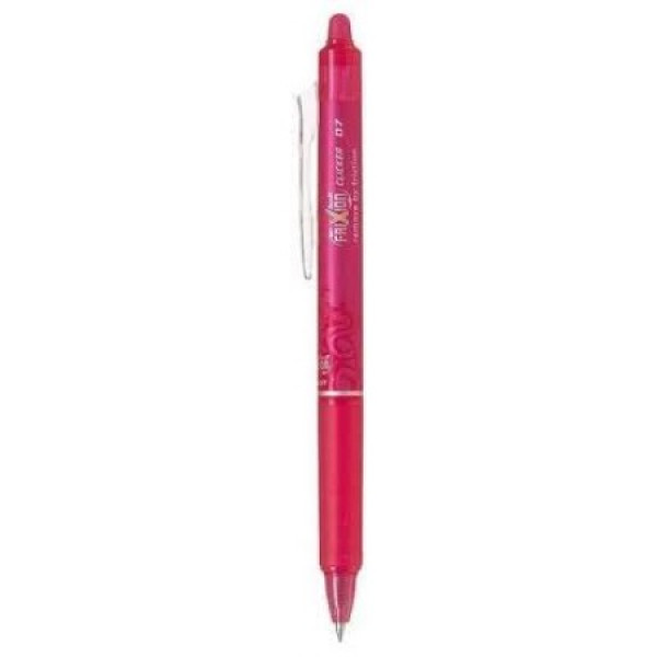 PILOT FriXion Clicker Erasable Roller Ball Pen 0.7mm Pink PILOT FriXion Clicker Erasable Roller Ball Pen 0.7mm Pink