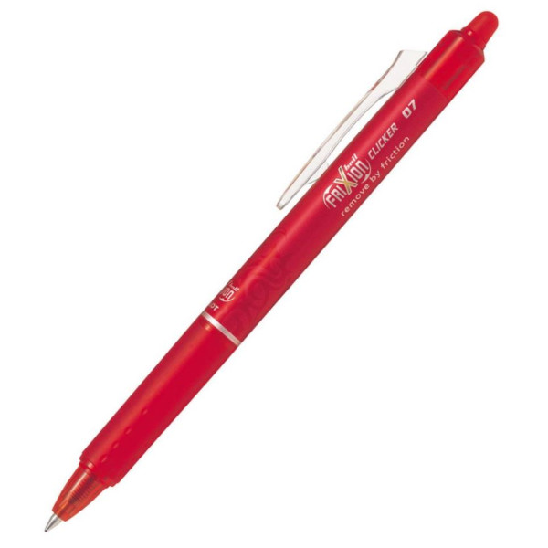 PILOT FriXion Clicker Erasable Roller Ball Pen 0.7mm Red PILOT FriXion Clicker Erasable Roller Ball Pen 0.7mm Red