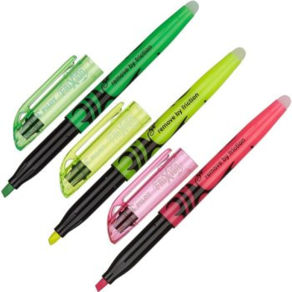 PILOT Frixion Light Highlighter - Wallet of 3 PILOT Frixion Light Highlighter - Wallet of 3