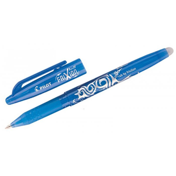 PILOT FriXion 0.7mm Erasable Rollerball Pen Light Blue