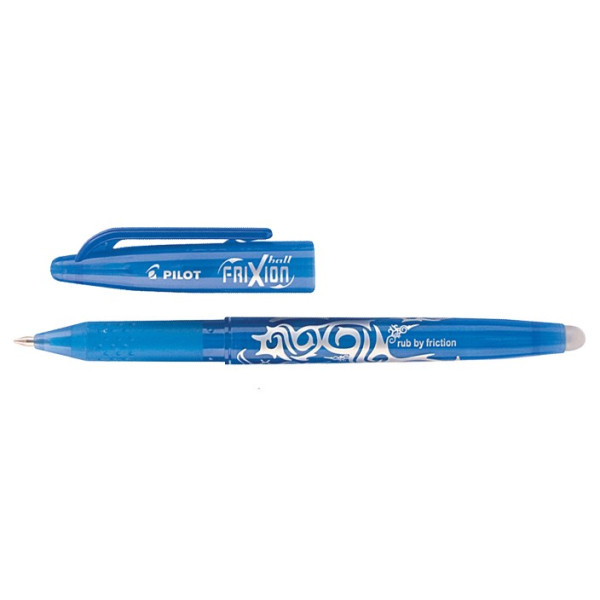 PILOT FriXion 0.7mm Erasable Rollerball Pen Light Blue