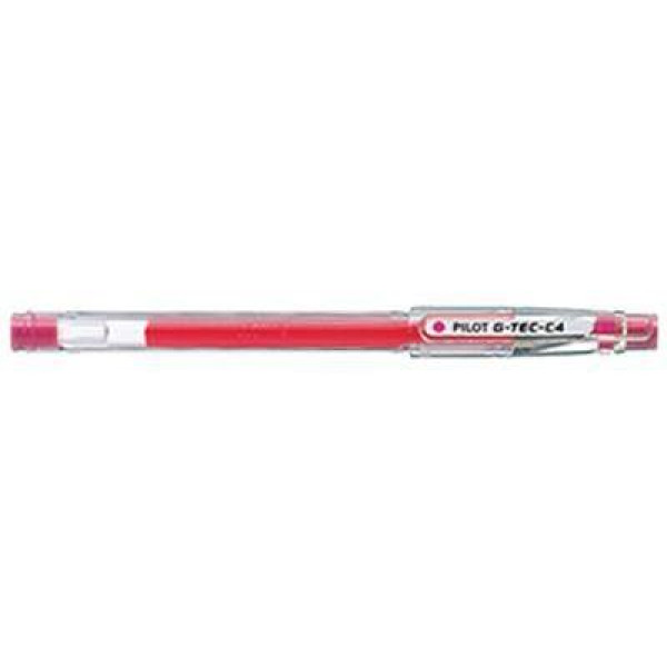 PILOT G-Tec C4 Extra Fine Needle Tip Gel Pen 0.4mm - Pink PILOT G-Tec C4 Extra Fine Needle Tip Gel Pen 0.4mm - Pink