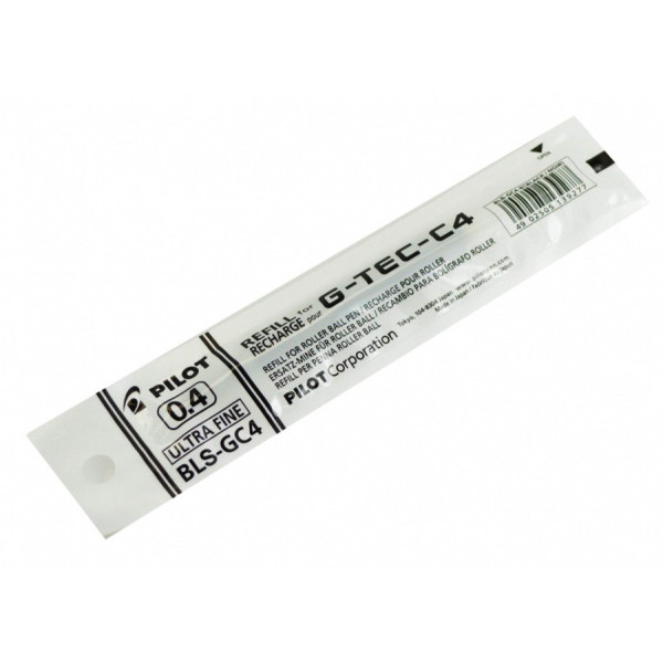 PILOT G-Tec C4 Extra Fine Gel Refill Black PILOT G-Tec C4 Extra Fine Gel Refill Black