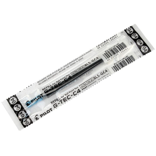 PILOT G-Tec C4 Extra Fine Gel Refill Blue PILOT G-Tec C4 Extra Fine Gel Refill Blue