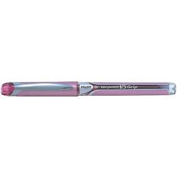 PILOT Hi-Tecpoint V5 Grip Rollerball Fine Tip - Pink