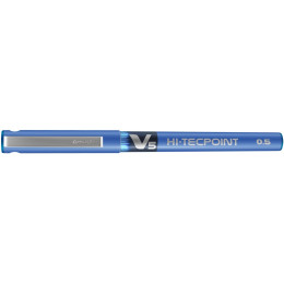 PILOT V5 Hi-Tecpoint Liquid Ink Rollerball FINE Tip - Blue