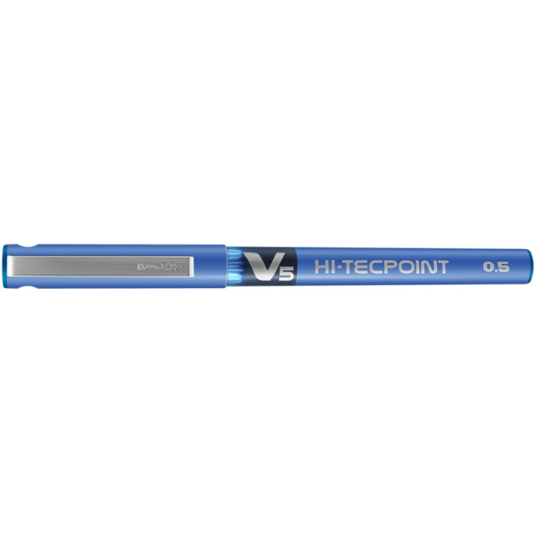 PILOT V5 Hi-Tecpoint Liquid Ink Rollerball FINE Tip - Blue
