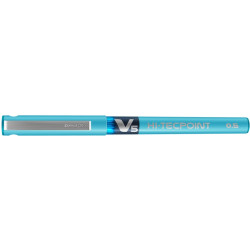 PILOT V5 Hi-Tecpoint Liquid Ink Rollerball FINE Tip - Light Blue PILOT V5 Hi-Tecpoint Liquid Ink Rollerball FINE Tip - Light Blue