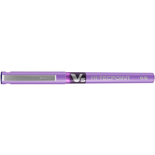 PILOT V5 Hi-Tecpoint Liquid Ink Rollerball FINE Tip - Violet PILOT V5 Hi-Tecpoint Liquid Ink Rollerball FINE Tip - Violet