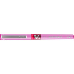 PILOT V5 Hi-Tecpoint Liquid Ink Rollerball FINE Tip - Pink