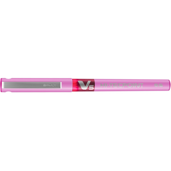 PILOT V5 Hi-Tecpoint Liquid Ink Rollerball FINE Tip - Pink PILOT V5 Hi-Tecpoint Liquid Ink Rollerball FINE Tip - Pink