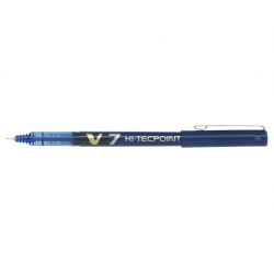 PILOT V7 Hi-Tecpoint Liquid Ink Rollerball MEDIUM Tip - Blue PILOT V7 Hi-Tecpoint Liquid Ink Rollerball MEDIUM Tip - Blue