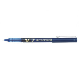 PILOT V7 Hi-Tecpoint Liquid Ink Rollerball MEDIUM Tip - Blue