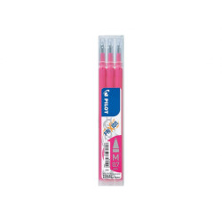 Pilot FriXion 0.7mm Erasable Gel Pen Refills - Pink 3 Pack Pilot FriXion 0.7mm Erasable Gel Pen Refills - Pink 3 Pack