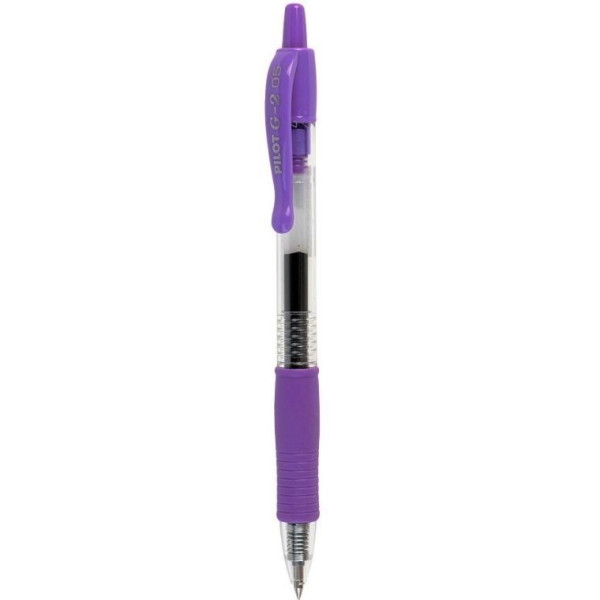 PILOT G2 Retractable Gel Ink Pen Extra Fine 0.5mm Violet
