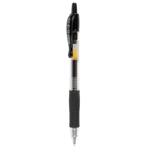 PILOT G2 Retractable Gel Ink Pen Extra Fine 0.5mm Black